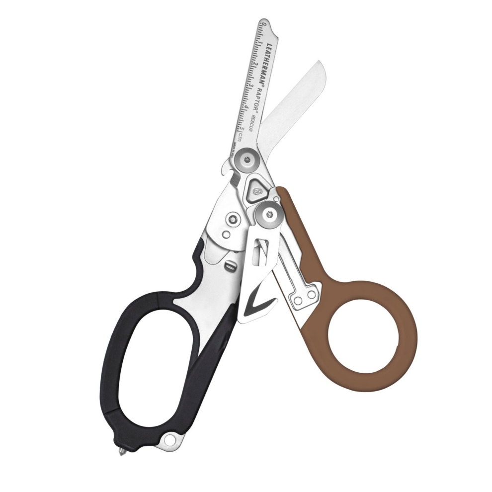 LEATHERMAN MULTIALAT (MEDICINSKE ŠKARE) RAPTOR BLACK / COYOTE