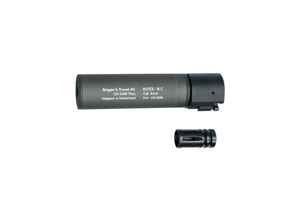 silencer rotex iii sivi grey